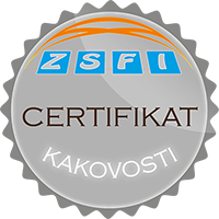 ZSFI certifikat kakovosti